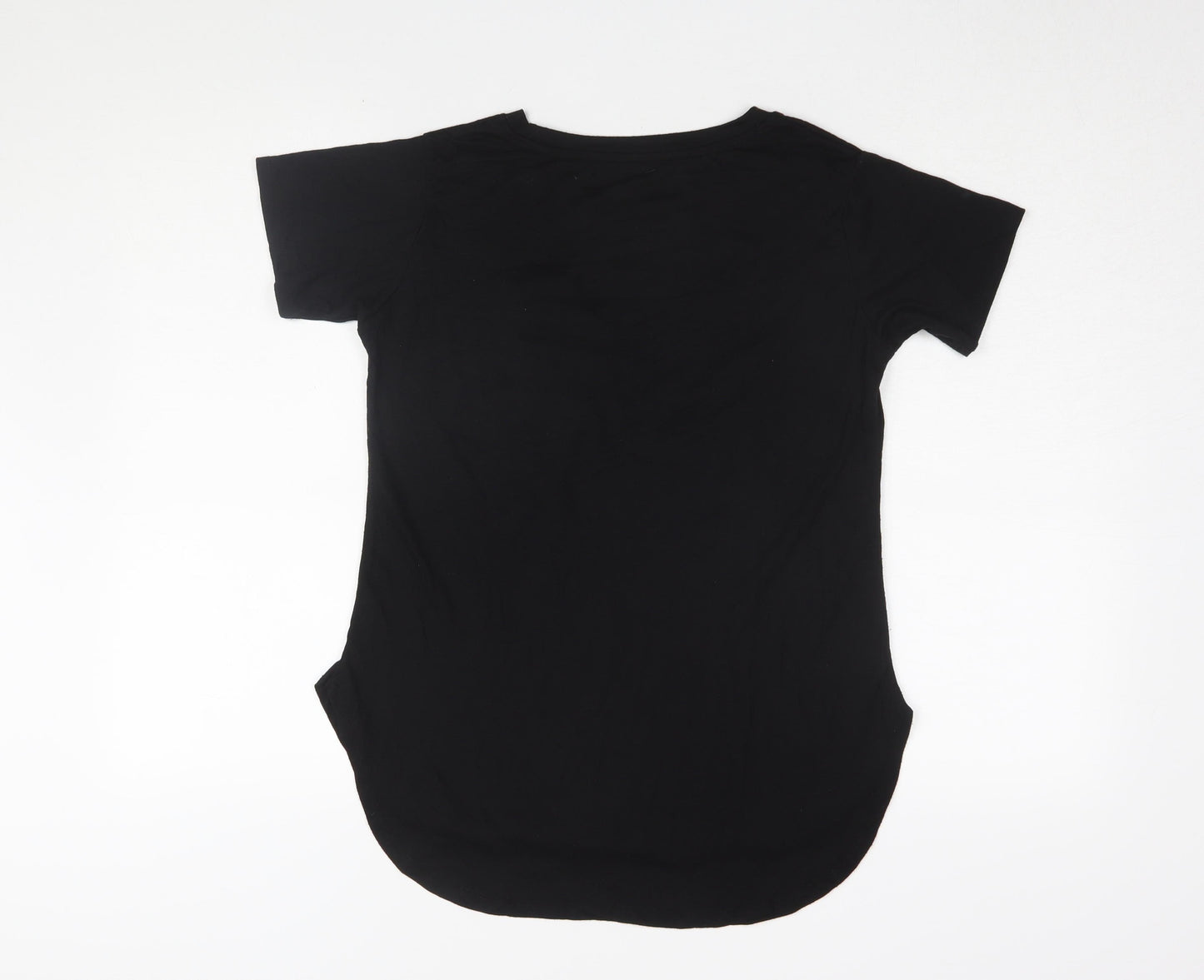 Unisex Adults UK Size M Disney Black Basic T-Shirt
