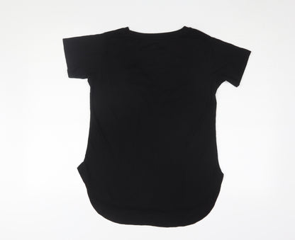 Unisex Adults UK Size M Disney Black Basic T-Shirt