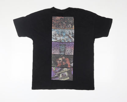 Disney Pixar Black T-Shirt S Unisex Adults Casual