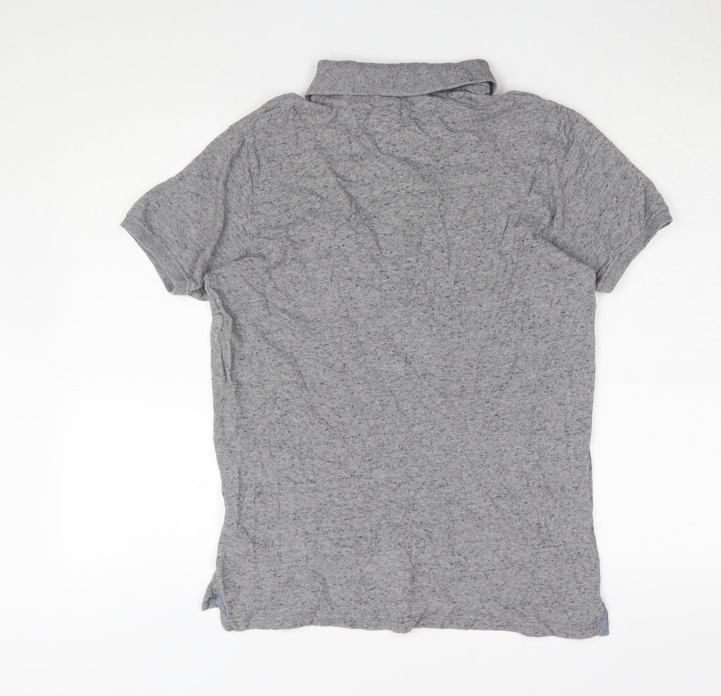 Diesel Co Men's Small Grey Cotton Polo