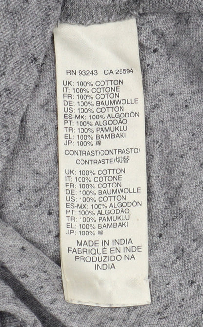 Diesel Co Men's Small Grey Cotton Polo