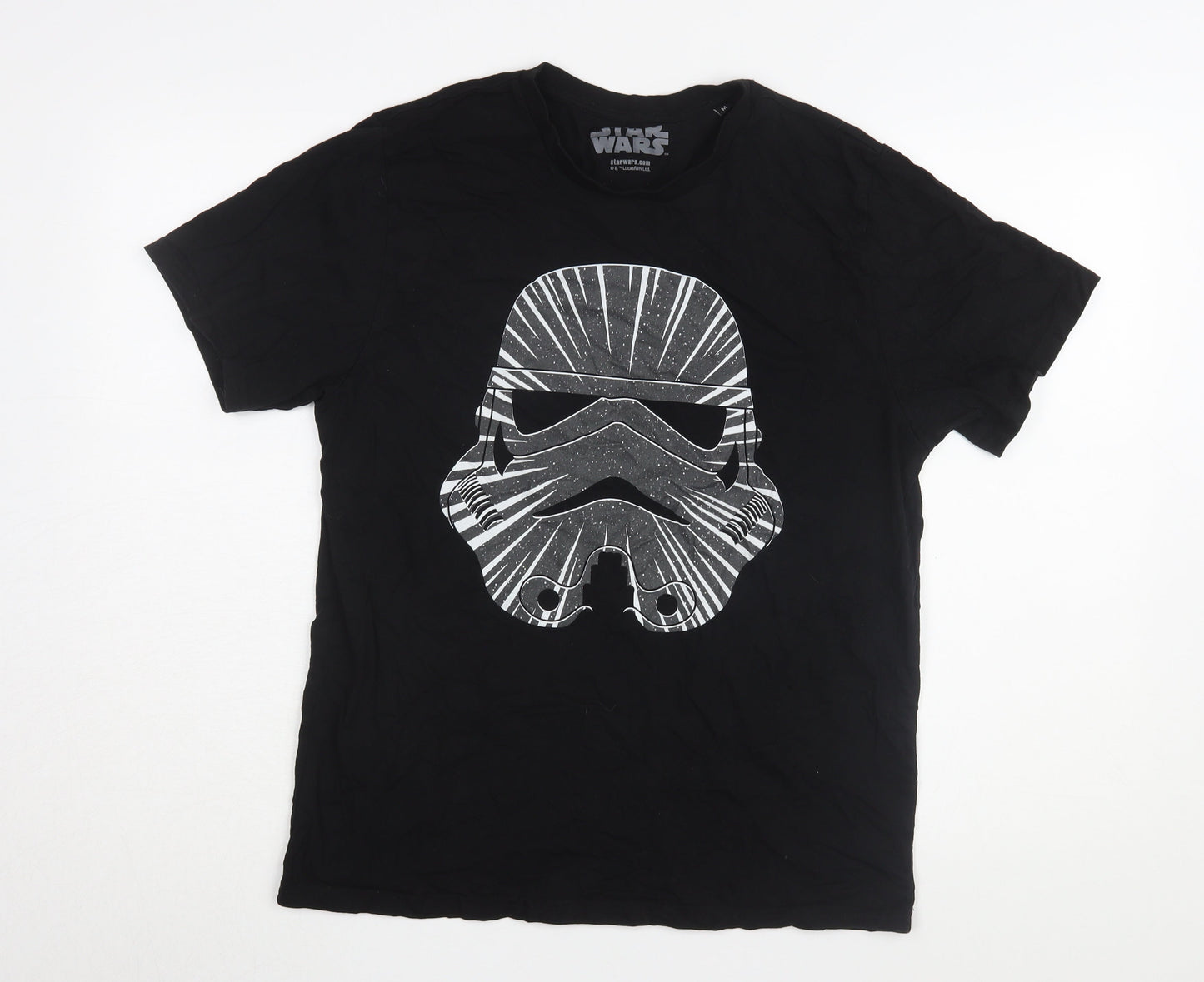 Star Wars Men's Black Cotton Stormtrooper T-Shirt M