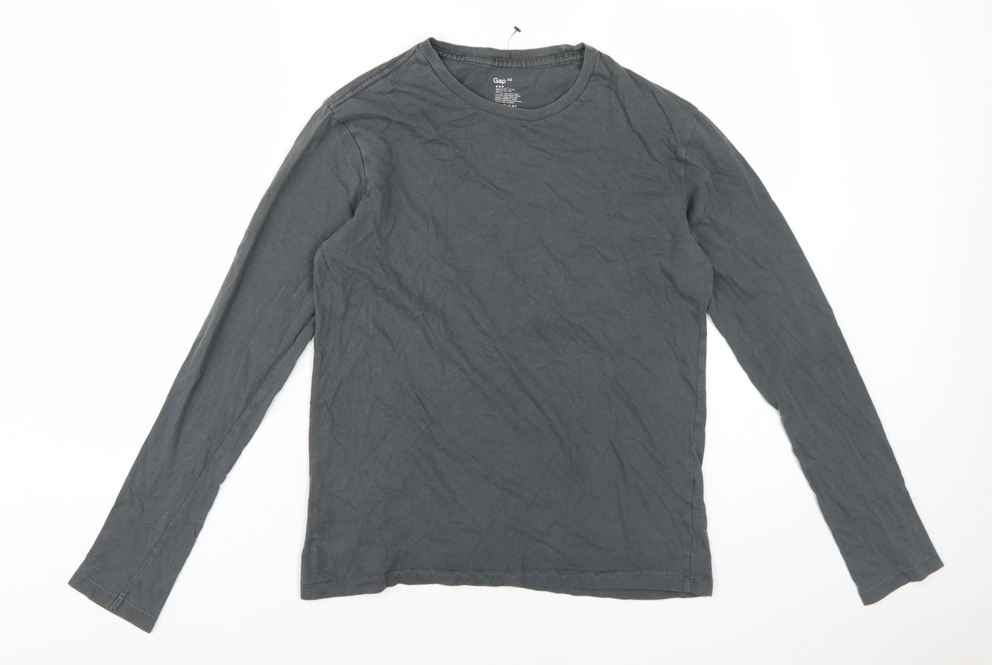 Gap Women's Grey XS Basic Long Sleeve T-Shirt