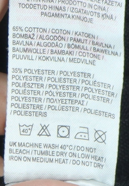 Firetrap Men's Black Polo Shirt L Casual Wear