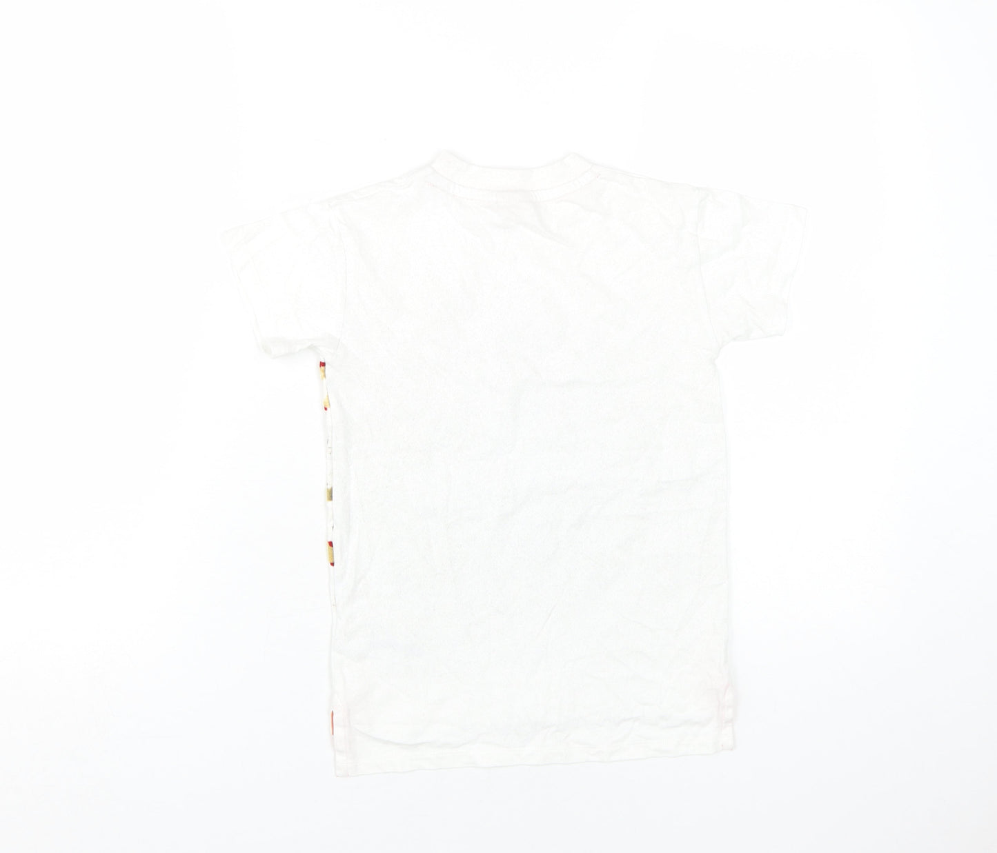Baker by Ted Baker Girls White Animal Print T-Shirt, 6 Years