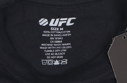 UFC Men’s Black Medium T-Shirt, Sports Graphic, New