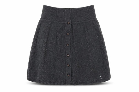 Womens UK Size 6 Fat Face A-Line Knit Skirt