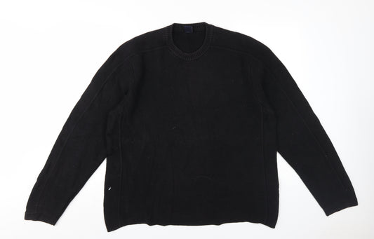 GAP Men's Black XL Pullover Jumper - Casual Comfort
