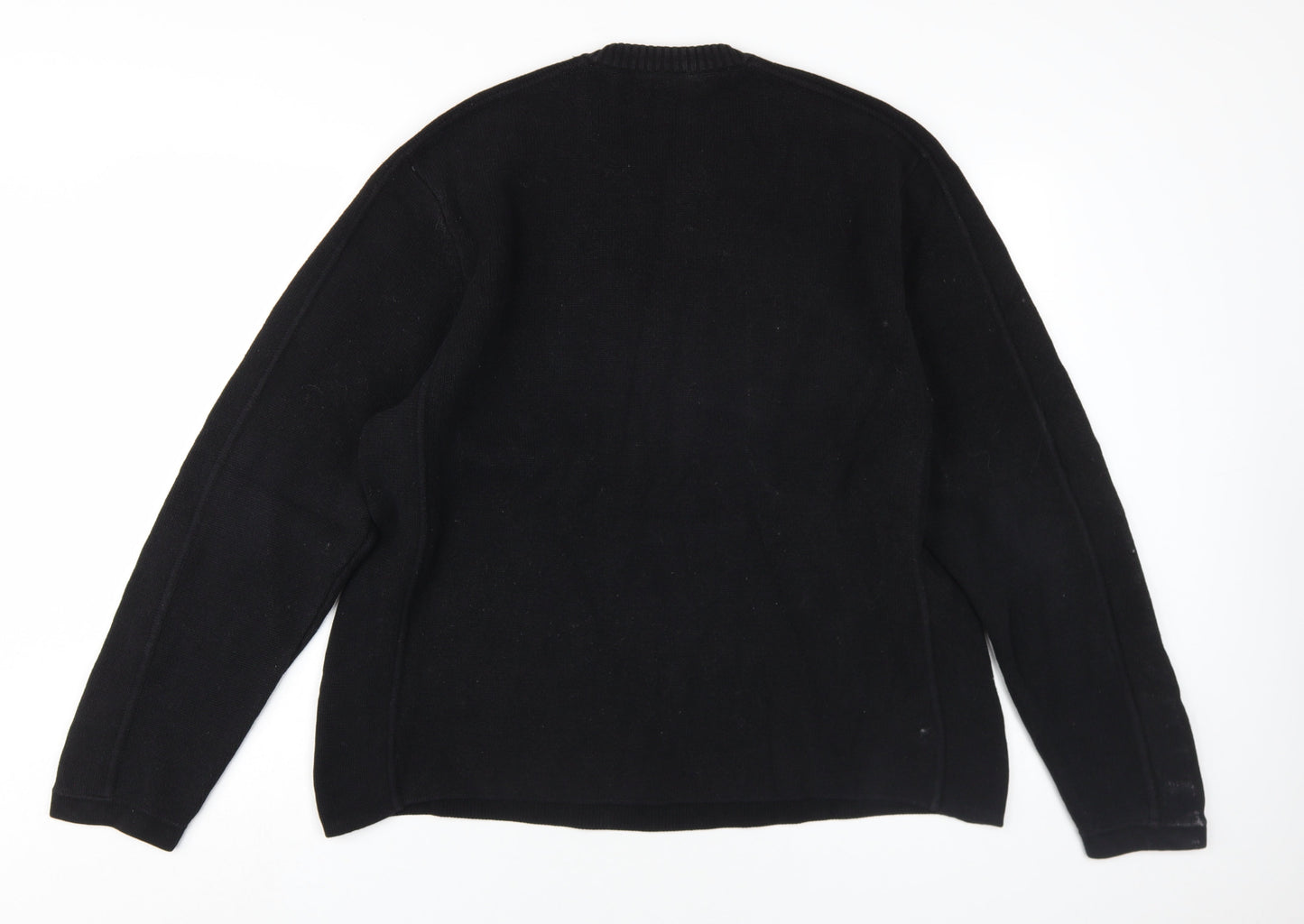 GAP Men's Black XL Pullover Jumper - Casual Comfort