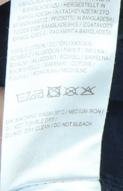 Soulcal & Co Men's Blue Logo T-Shirt Size L