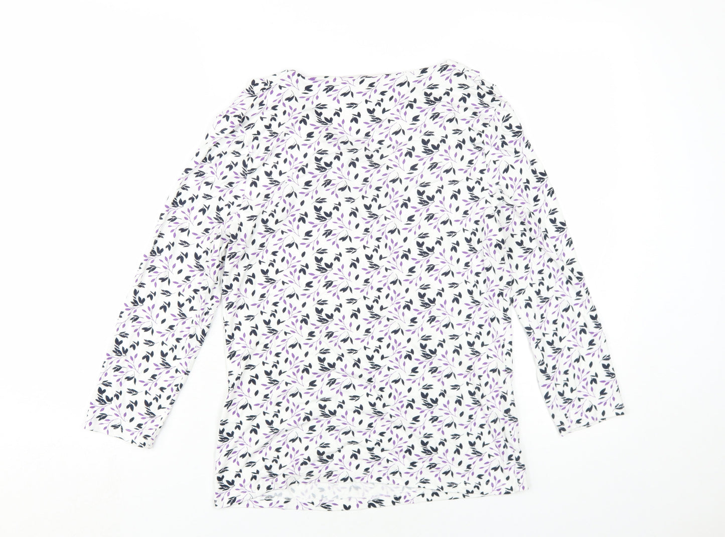 Womens UK Size S Viyella Multicoloured Basic Blouse