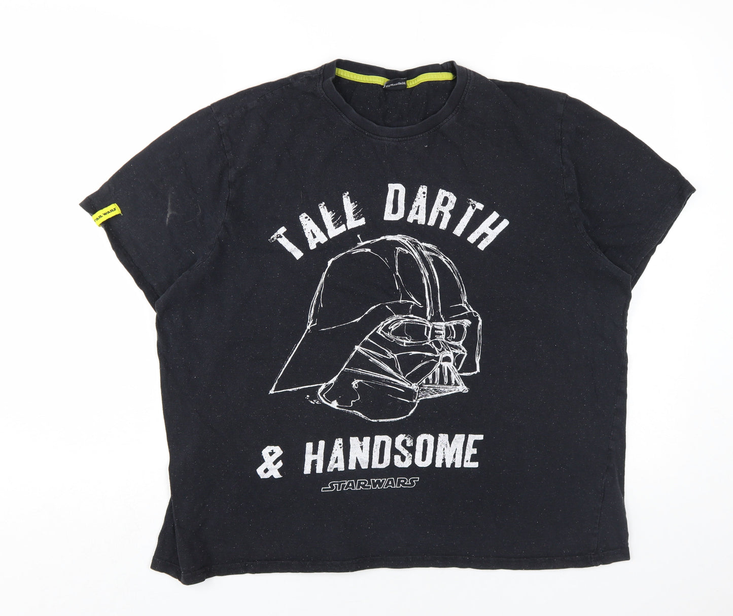 Star Wars Men's Black XL Darth Vader Graphic T-Shirt