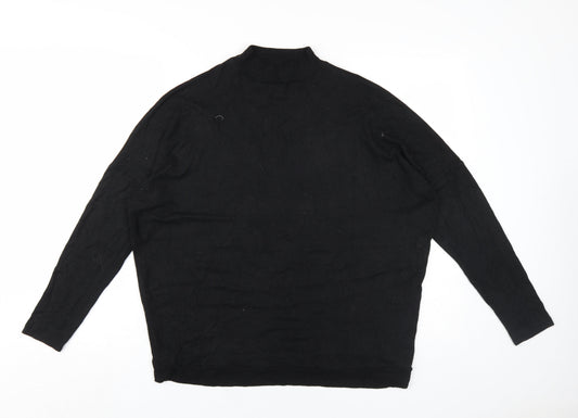 Womens UK Size S Soyaconcept Black Pullover Jumper