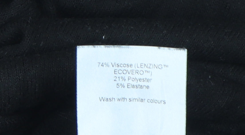 Womens UK Size S Soyaconcept Black Pullover Jumper