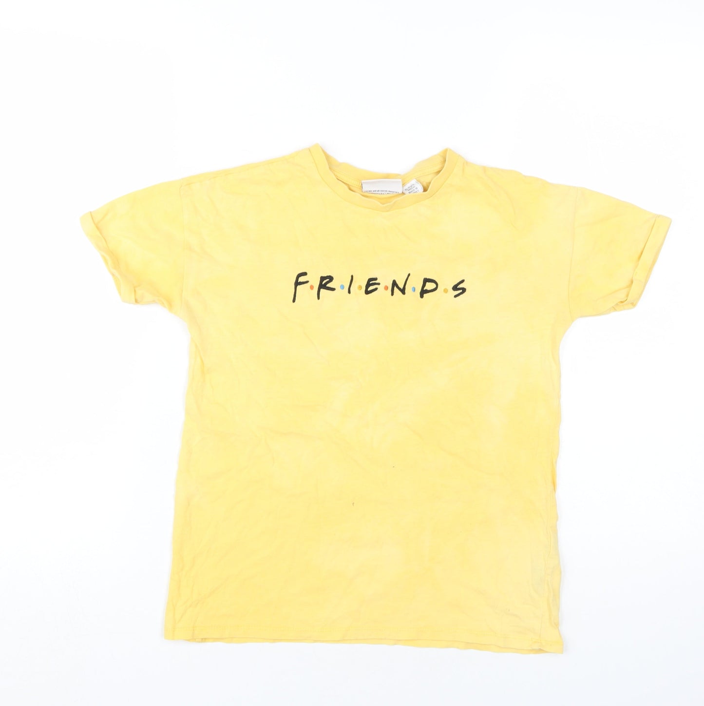 Friends Yellow Kids T-Shirt, Unisex, 10-11 Years, Graphic