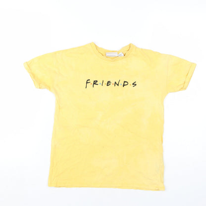 Friends Yellow Kids T-Shirt, Unisex, 10-11 Years, Graphic