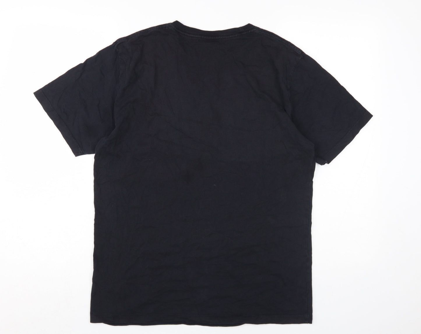 Obey Black Unisex Crew Neck T-Shirt - Size S