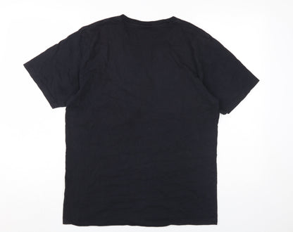 Obey Black Unisex Crew Neck T-Shirt - Size S