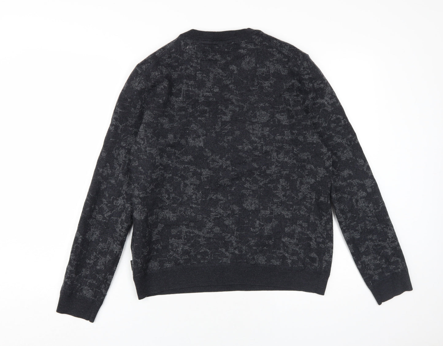 Ted Baker Men’s Black Pullover Jumper Size 10