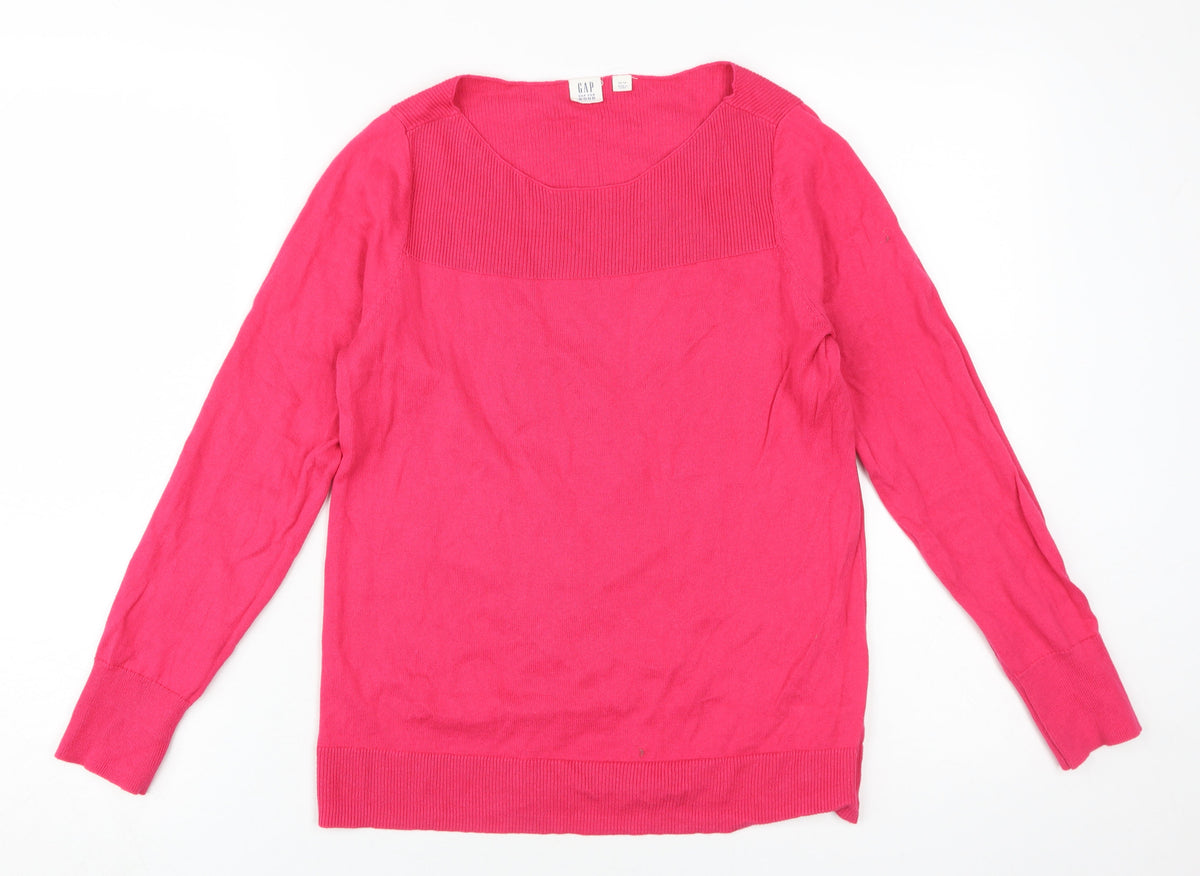 Womens UK Size XS Gap Pink Pullover Jumper