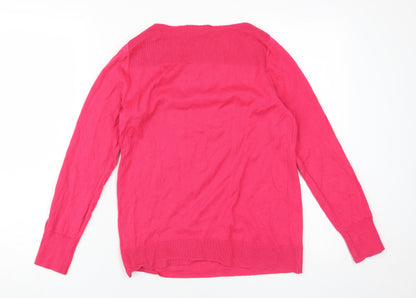 Womens UK Size XS Gap Pink Pullover Jumper