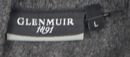 Glenmuir Men's Grey Wool Pullover Jumper L