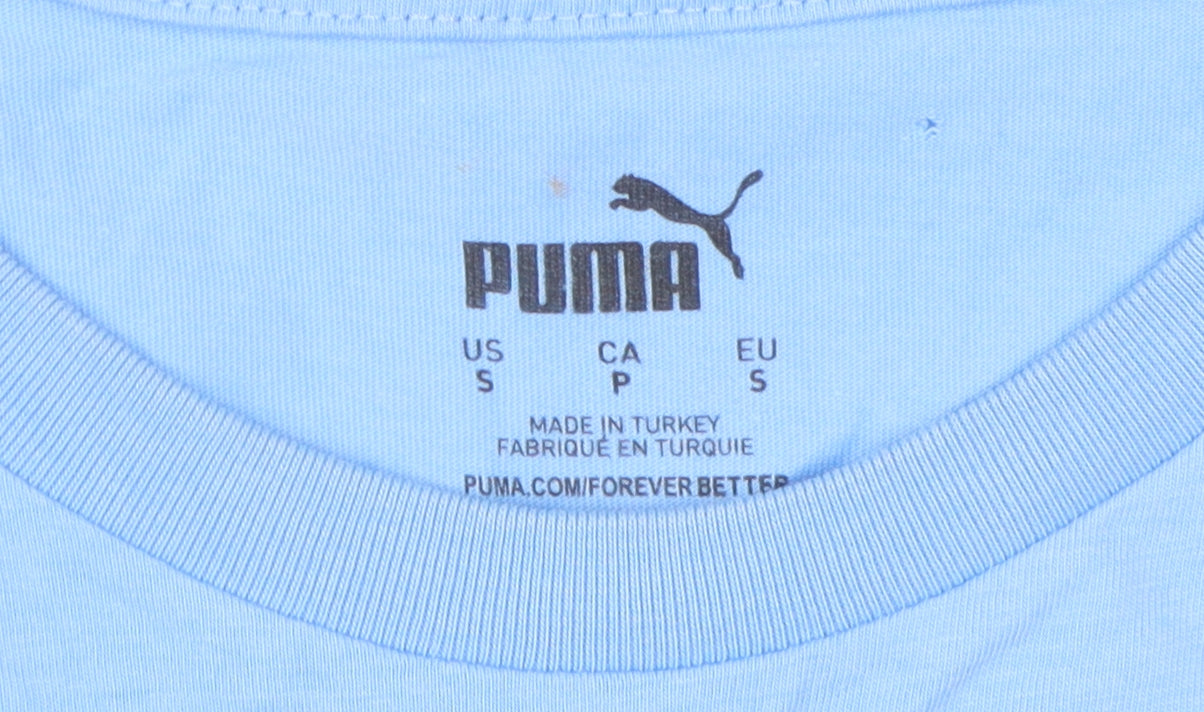 Puma Men's Blue Sports S Graphic T-Shirt