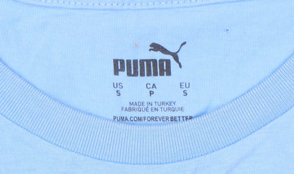 Puma Men's Blue Sports S Graphic T-Shirt