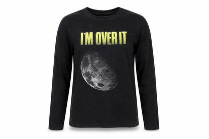 Unisex Adults UK Size L Lands' End Black Jersey T-Shirt