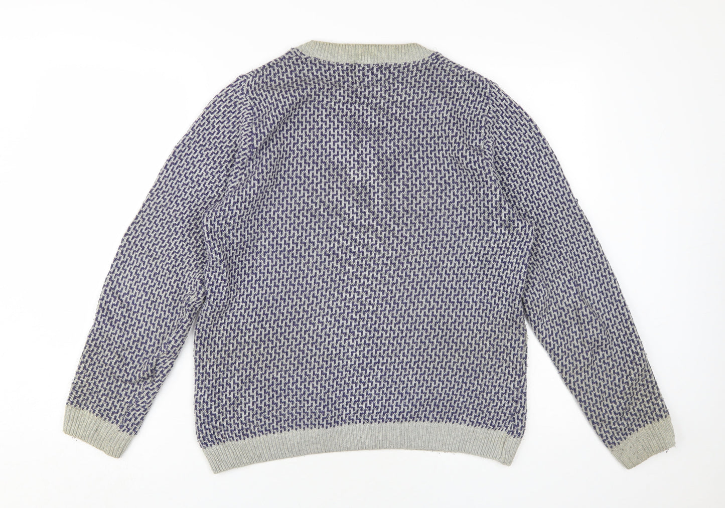 Refectory Men's Grey S Pullover Jumper