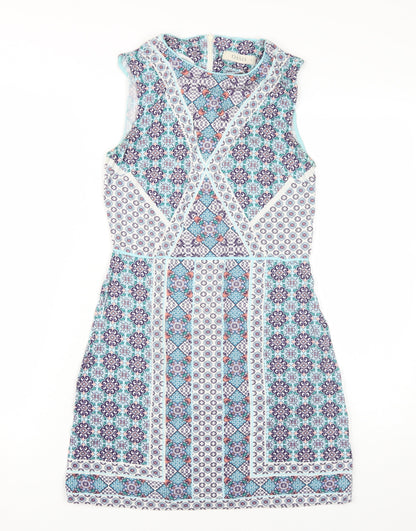 Oasis Women’s Multicoloured Sheath Dress, UK 8