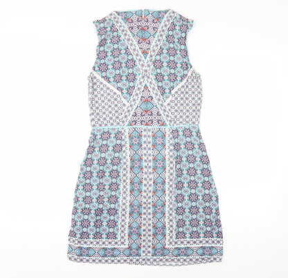 Oasis Women’s Multicoloured Sheath Dress, UK 8