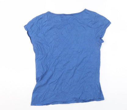 Womens UK Size M Trespass Blue Basic T-Shirt