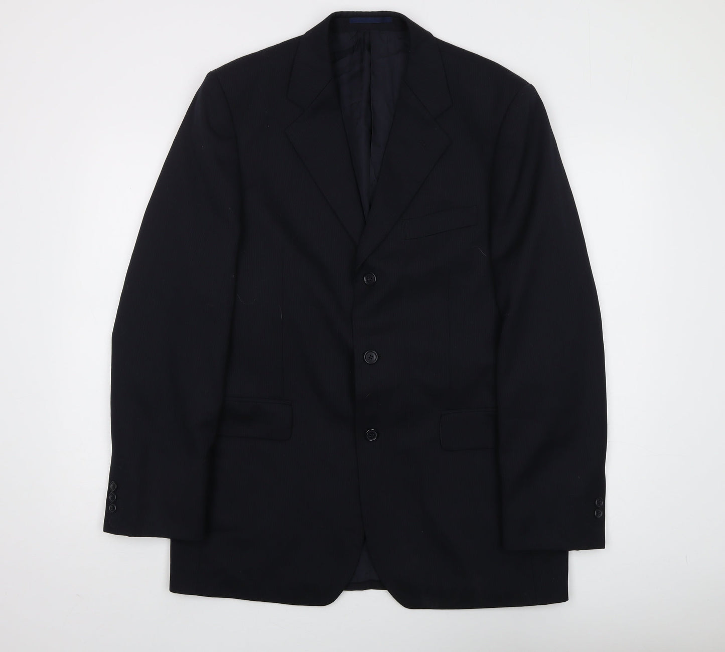 Mens UK Size 40 Debenhams Regular Black Suit Jacket