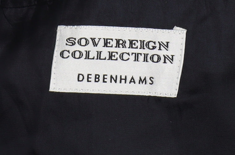Mens UK Size 40 Debenhams Regular Black Suit Jacket