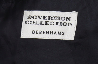 Mens UK Size 40 Debenhams Regular Black Suit Jacket