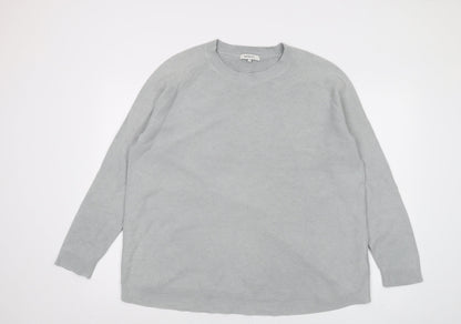 Womens UK Size M Sandwich Grey Pullover Jumper