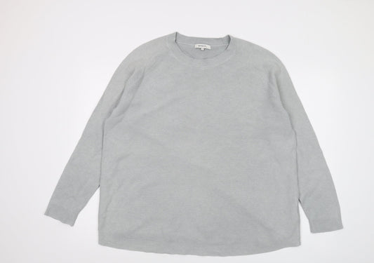 Womens UK Size M Sandwich Grey Pullover Jumper