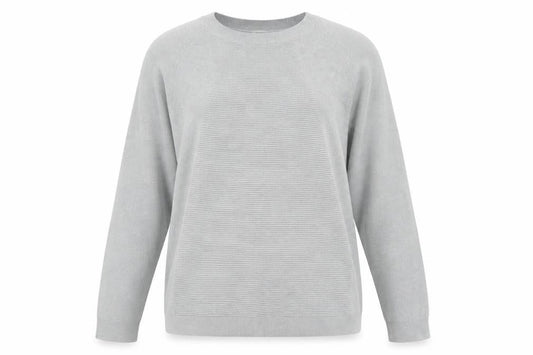 Womens UK Size M Sandwich Grey Pullover Jumper