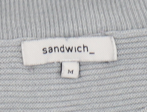 Womens UK Size M Sandwich Grey Pullover Jumper