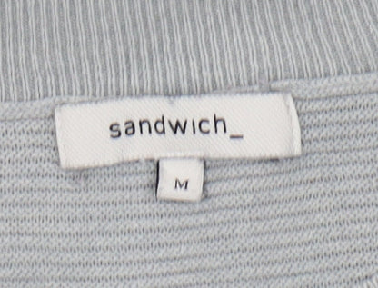 Womens UK Size M Sandwich Grey Pullover Jumper
