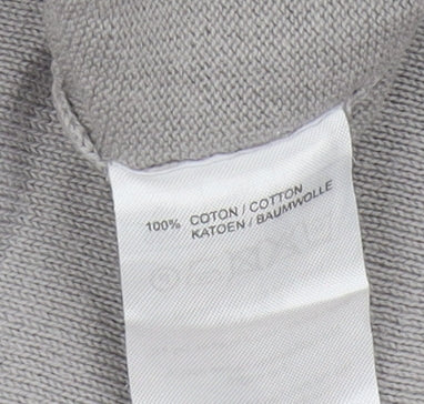 Damart Women's Grey V-Neck Pullover Jumper L