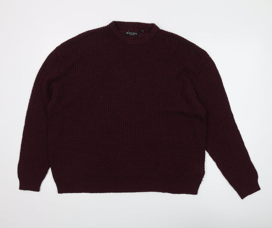 Womens UK Size 12 Brave Soul Red Pullover Jumper
