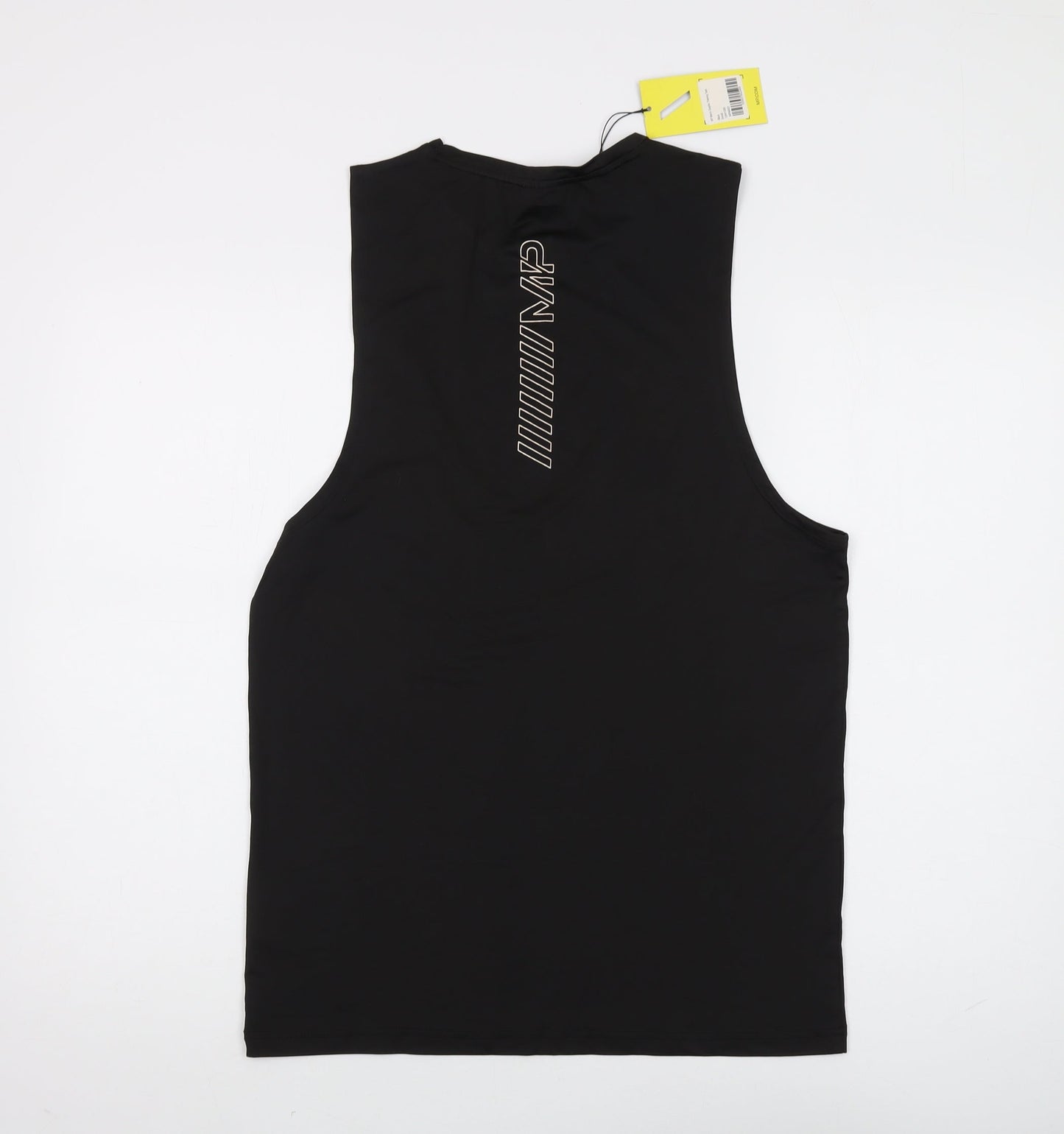 MP Men's Black Athletic Tank Top, Size S, Gym Wear
