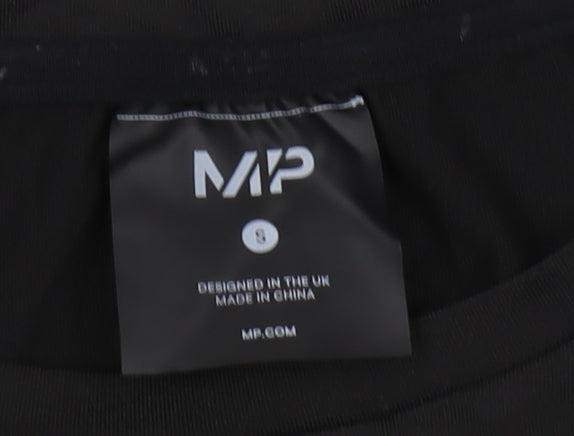 MP Men's Black Athletic Tank Top, Size S, Gym Wear