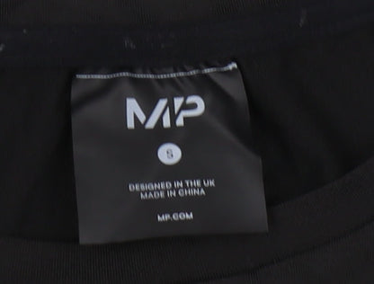 MP Men's Black Athletic Tank Top, Size S, Gym Wear