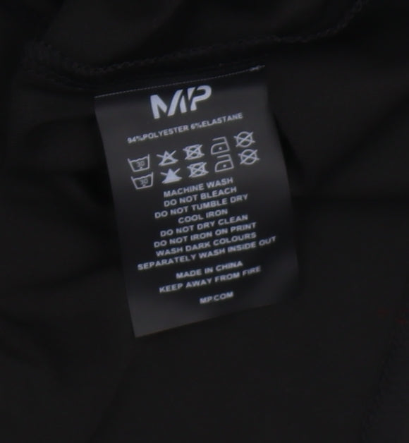 MP Men's Black Athletic Tank Top, Size S, Gym Wear