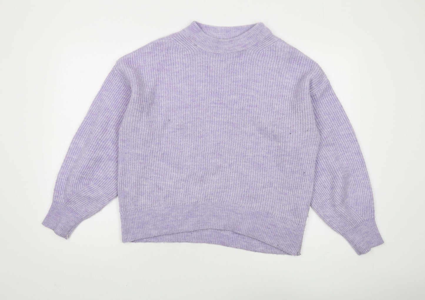 Urban Women's Purple Mock Neck Jumper S