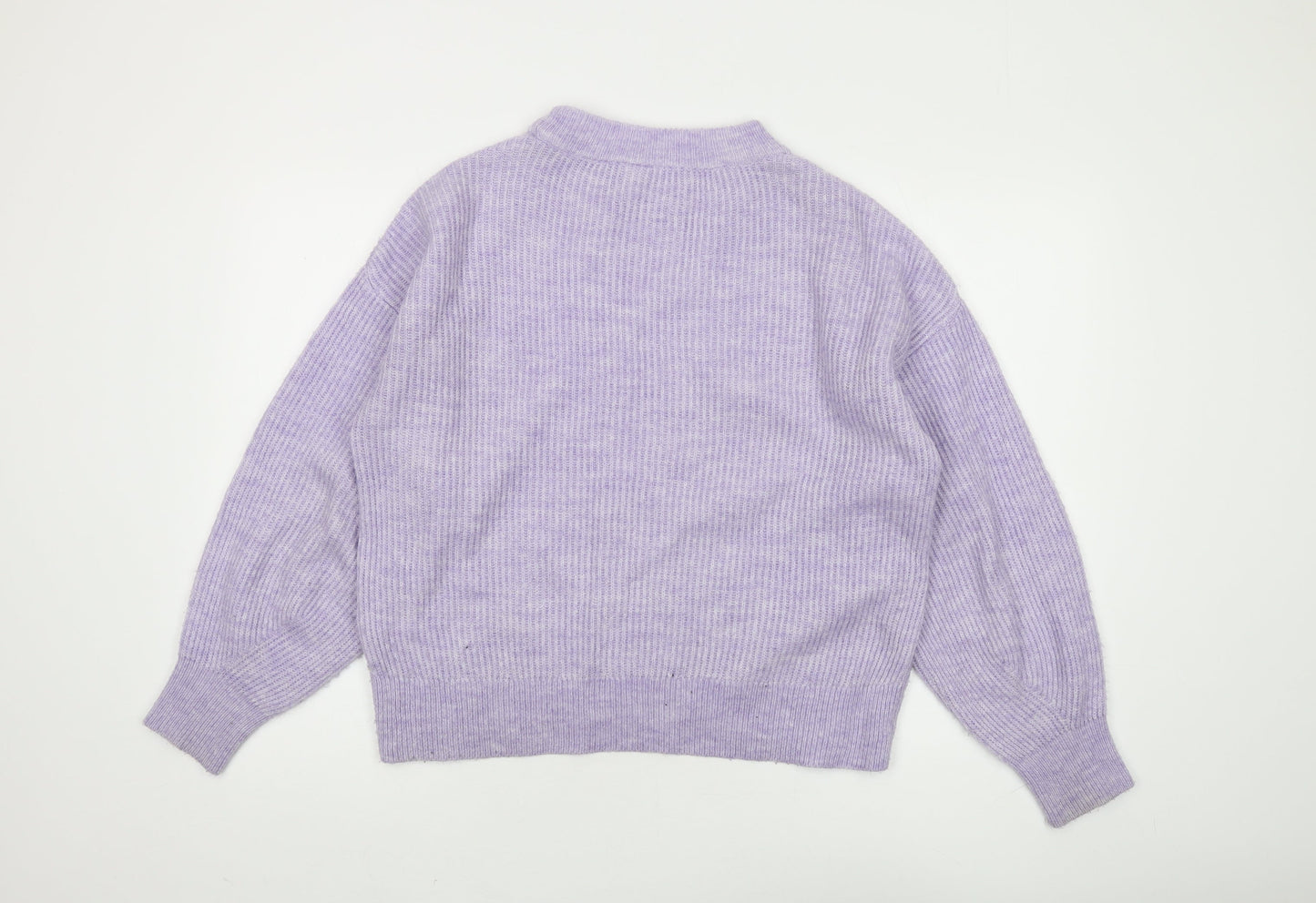 Urban Women's Purple Mock Neck Jumper S