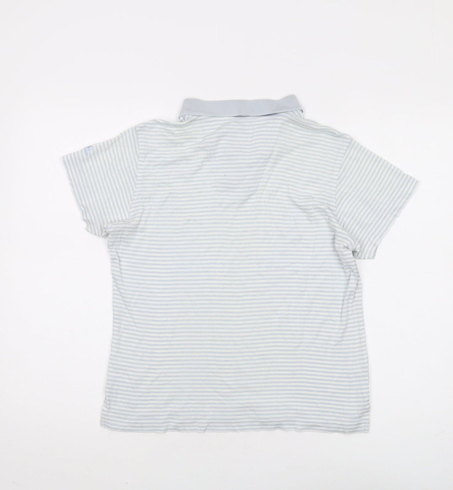 Unisex Adults UK Size M adidas Blue  Polo